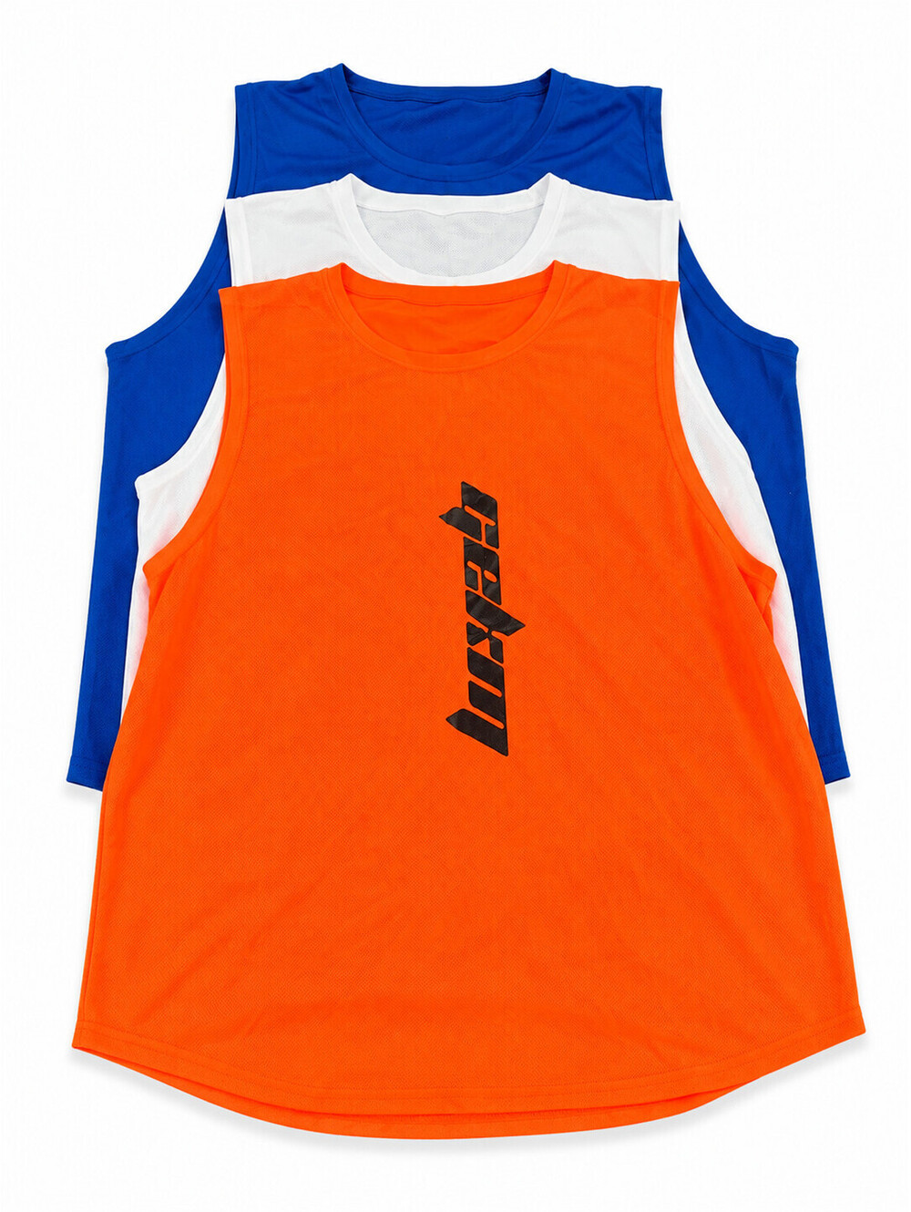 Set of 3 Sleeveless Tank Top, Slight Stretch, Training, Workout Men s Sz XL